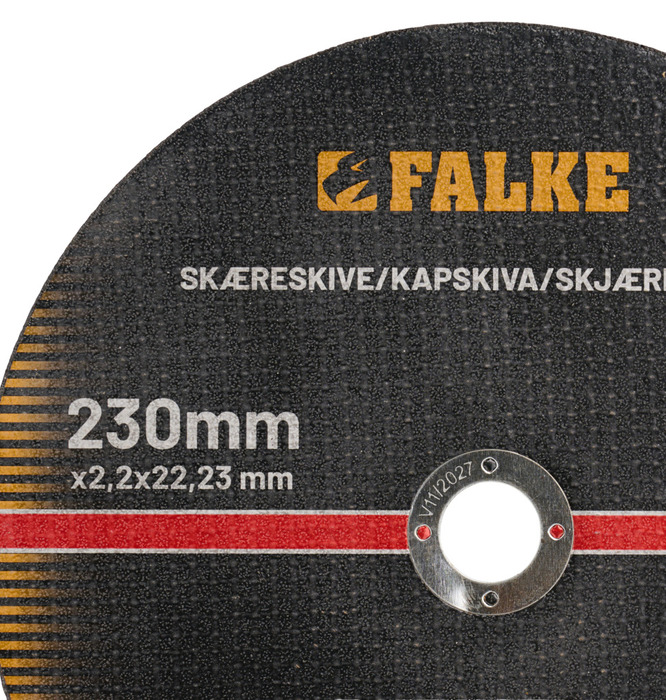 Kapskiva Metall & Stål Ø230 mm Falke